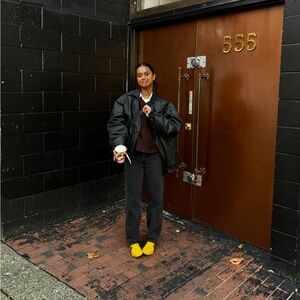 Levis Brown Wool V Neck Sweater